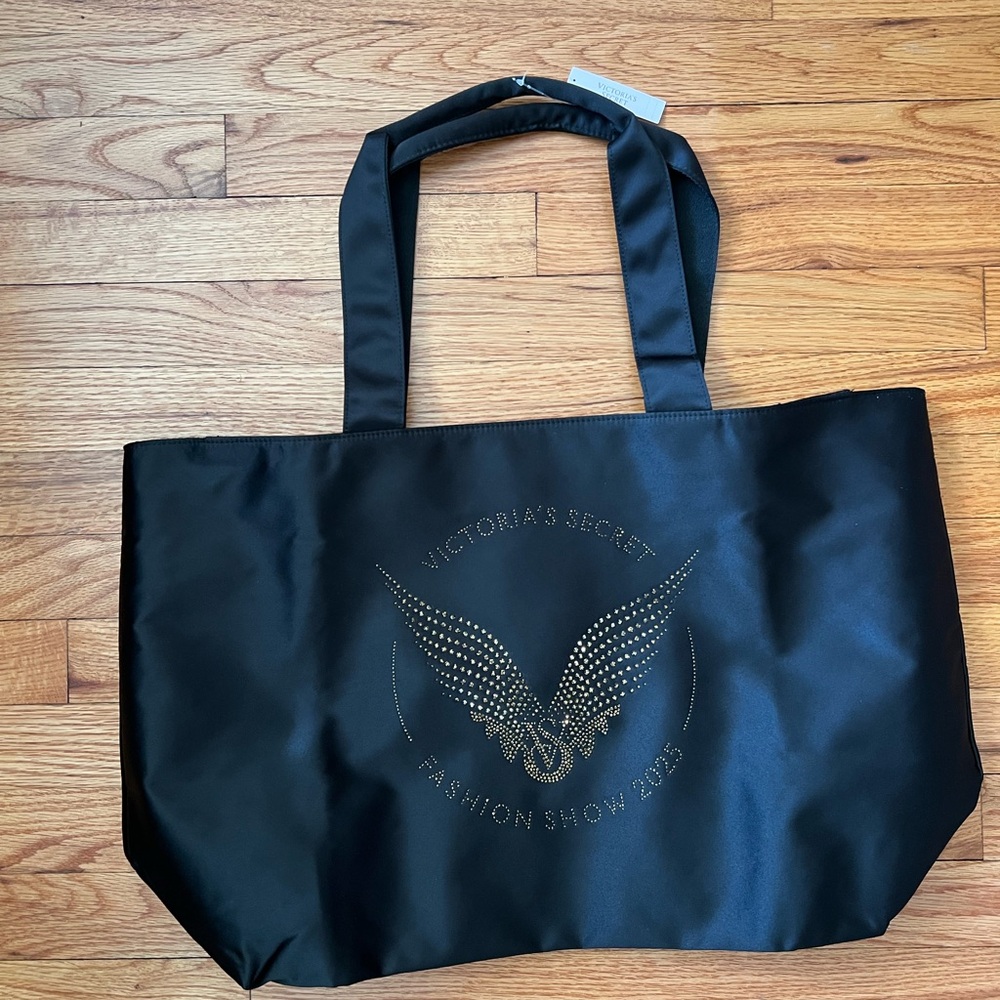 Victoria's Secret 2025 Fashion Show Black Tote Bag